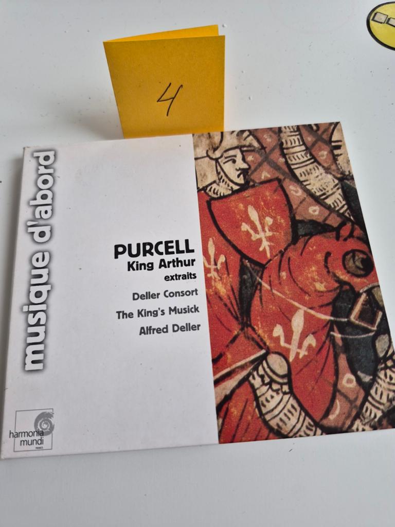 Purcell - King Arthur (Deller Consort), Ophalen of Verzenden, Barok, Gebruikt, Opera of Operette