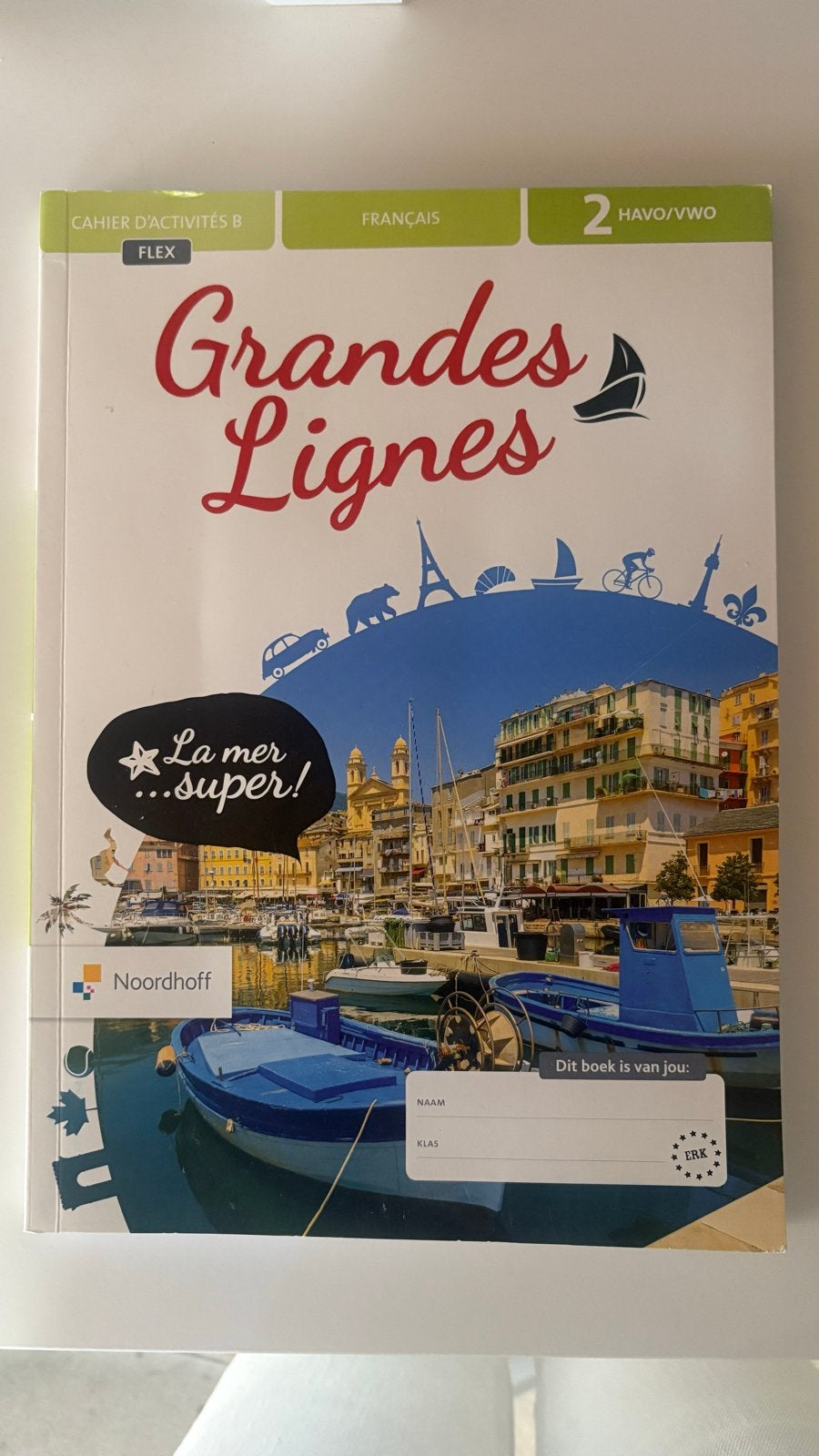 Grandes Lignes Flex Cahier d'activités B Frans HAVO/VWO 2, Ophalen of Verzenden, Nieuw, VWO, Frans