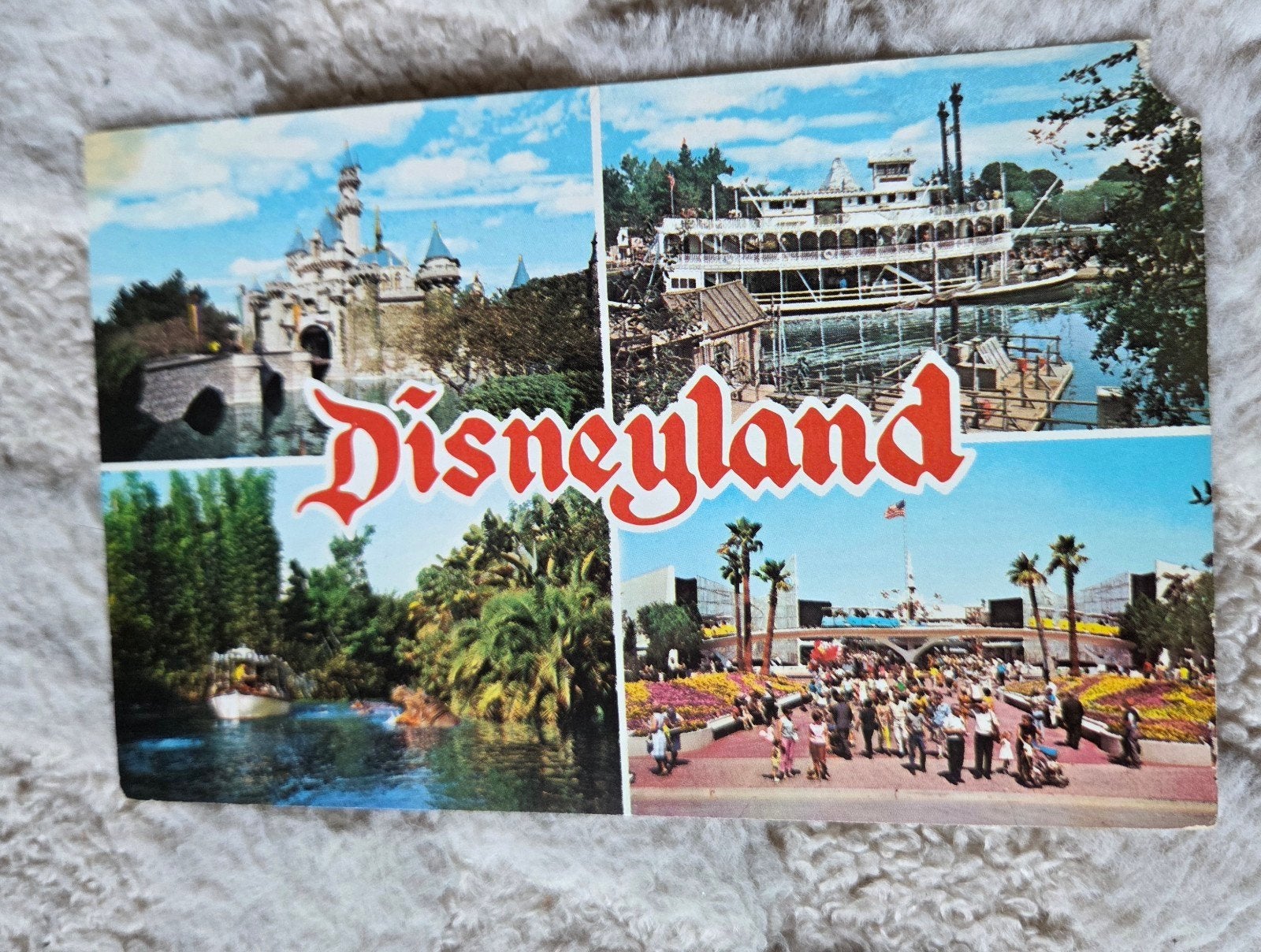 Vintage Disneyland Postkaart - Jaren '60, Verzenden, 1960 tot 1980, Gelopen, Overige thema's