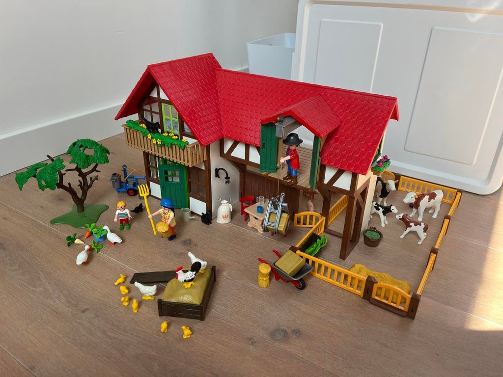 Playmobil 6120 Boerderij met Dieren en Accessoires, Ophalen of Verzenden, Zo goed als nieuw, Jongen of Meisje