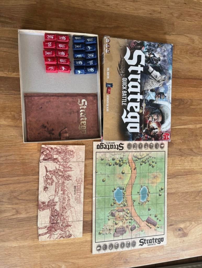 Stratego Quick battle, Een of twee spelers, Ophalen of Verzenden, Zo goed als nieuw
