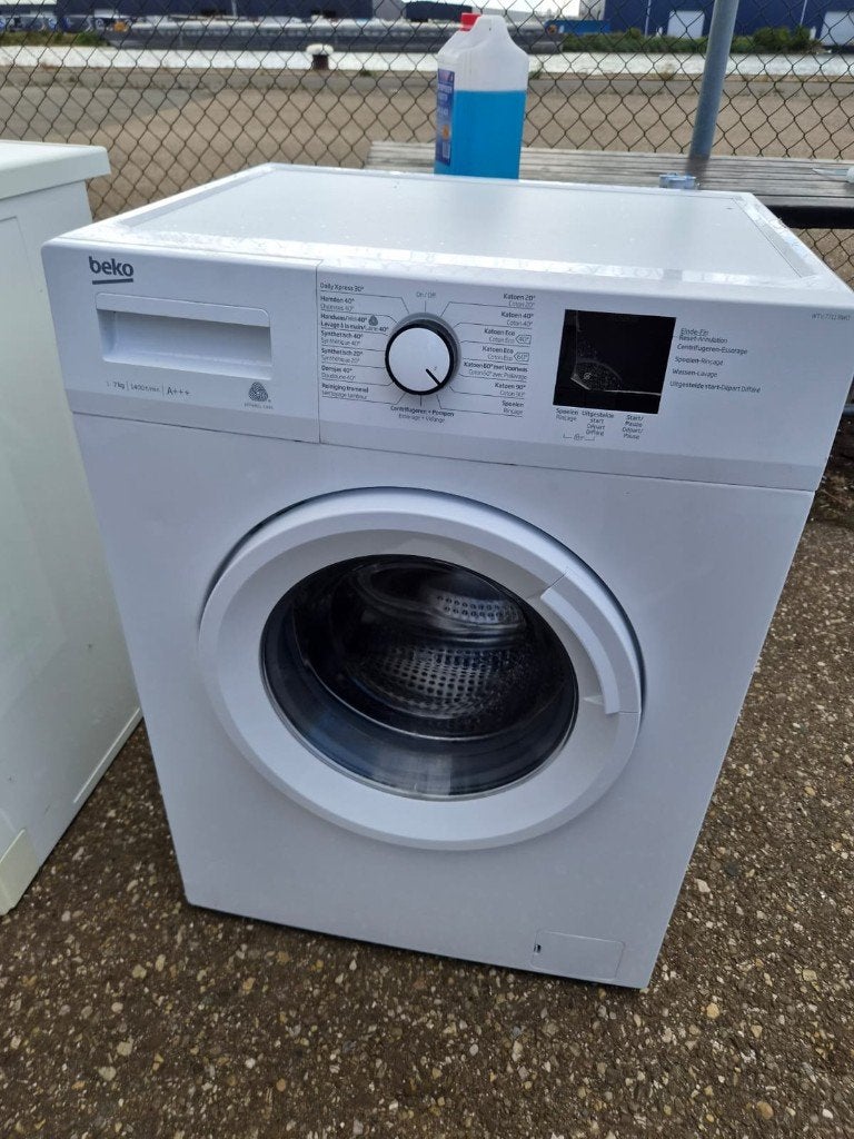 Beko WTV 7711 BWO Wasmachine 7kg 1400 tpm A+++  CS27218, Ophalen, Gebruikt, Energieklasse A of zuiniger, Voorlader