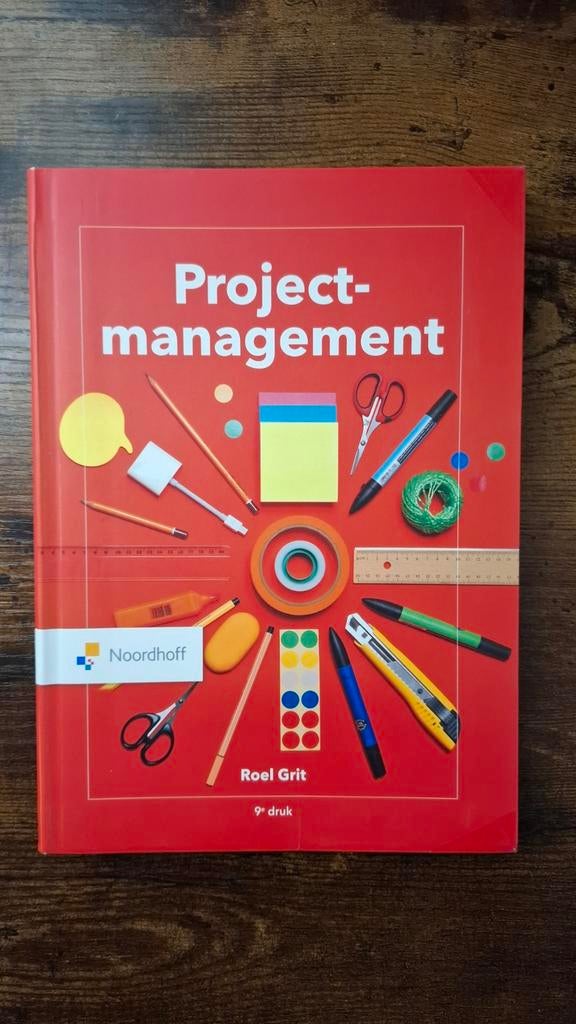 Projectmanagement - Roel Grit (9e druk) 9789001078164, Boeken, Studieboeken en Cursussen, Roel Grit, Zo goed als nieuw, Gamma