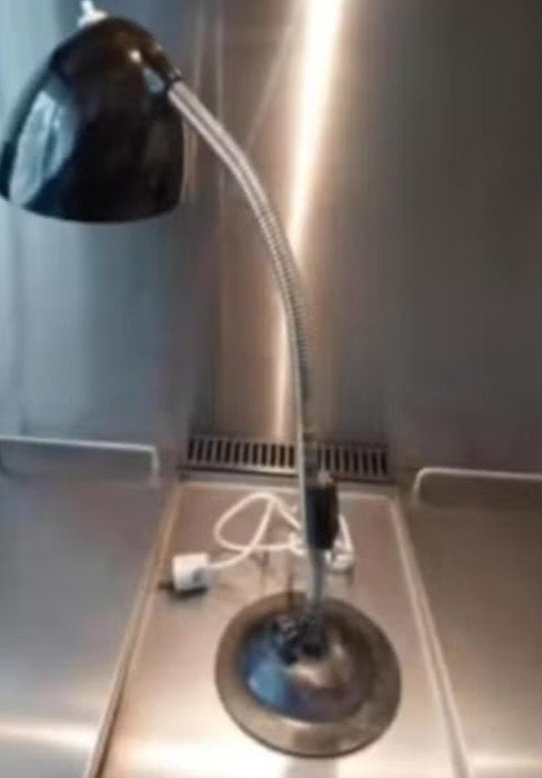 Industriële bureaulamp jaren '30 (burolamp), Ophalen