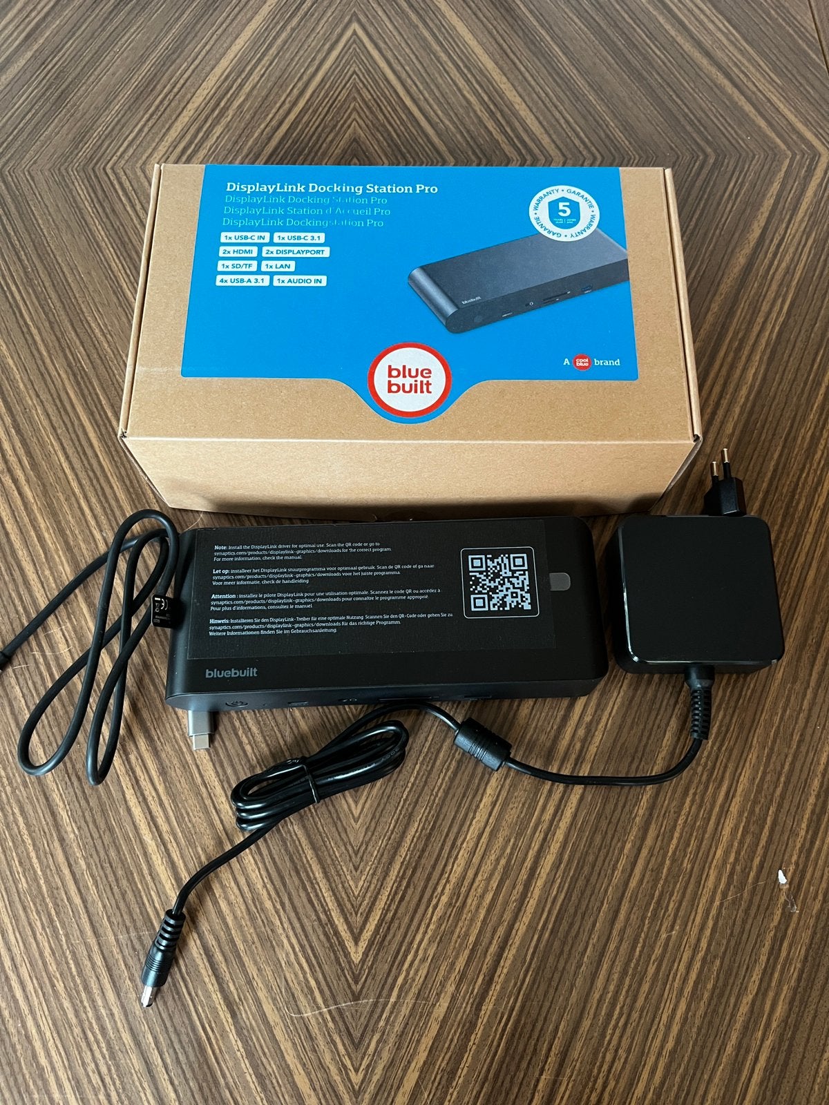 Display link docking station, Ophalen of Verzenden, Nieuw, Docking station, Laptop