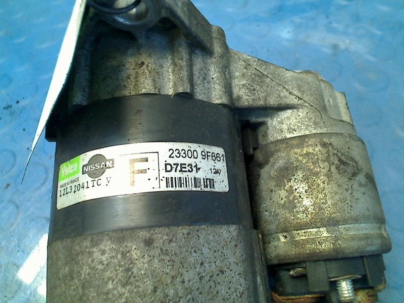 Startmotor Nissan Primera Traveller (W12) 2004 233009F661, Gebruikt, Germany@nissan-services.eu, Kronenweg 38, Wesseling 50389, , Duitsland