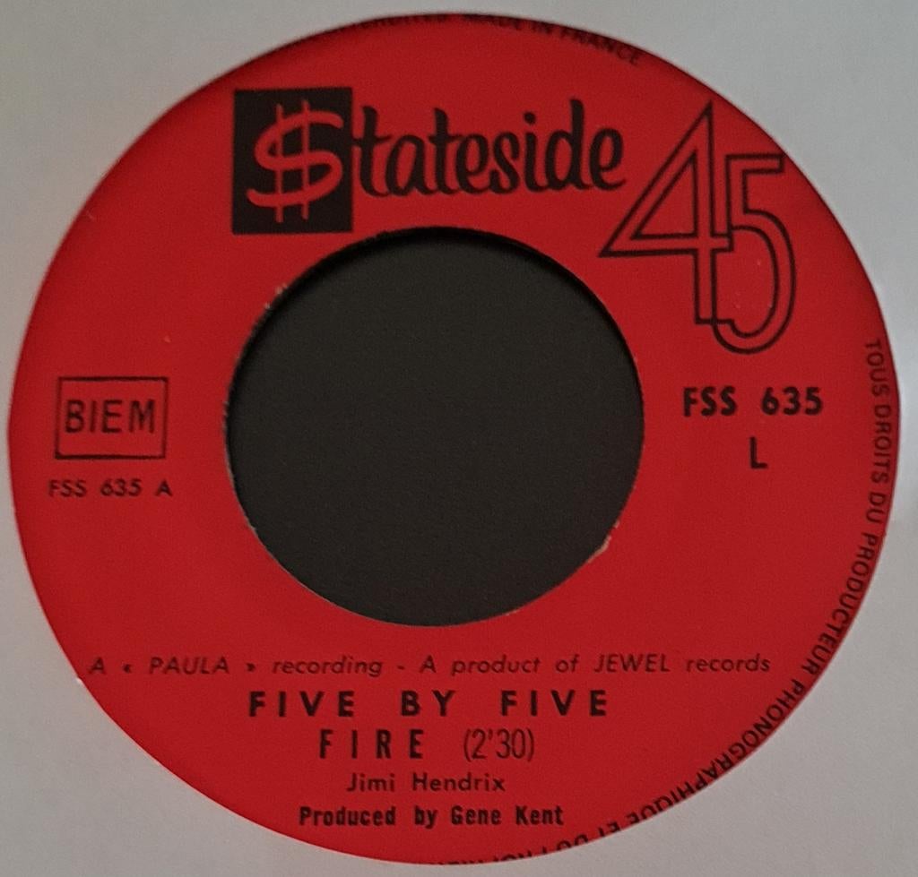 FIVE BY FIVE - FIRE, Ophalen of Verzenden, Gebruikt