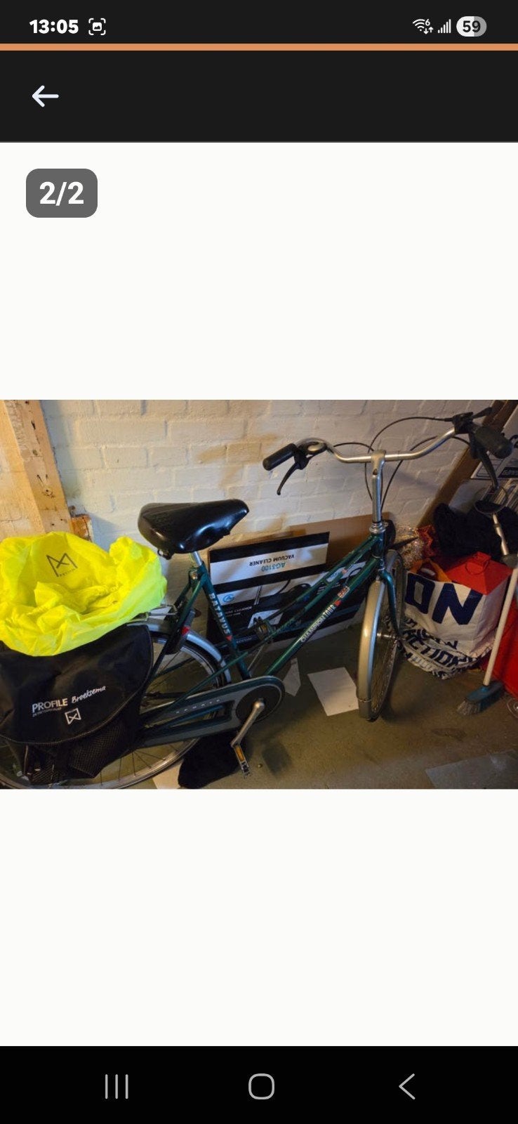 Damesfiets, Ophalen, Versnellingen