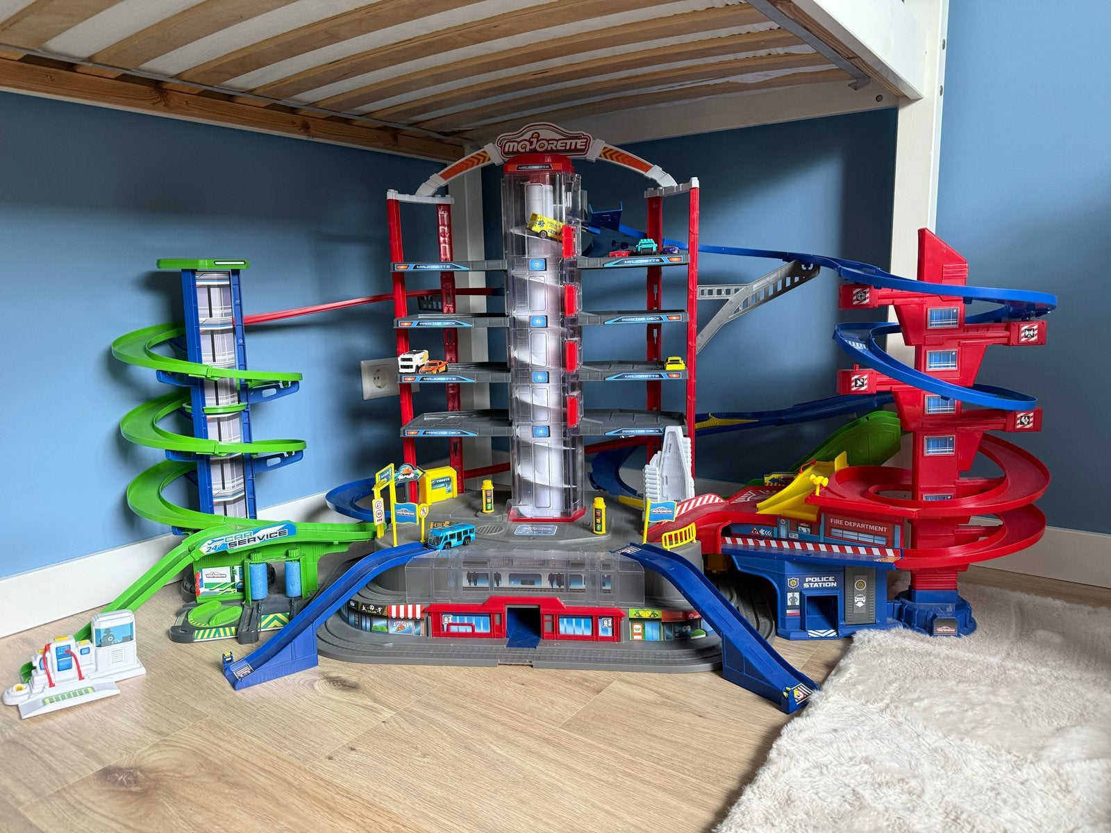 Majorette Garage, Ophalen, Gebruikt