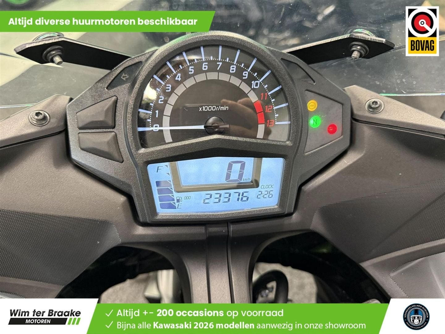 KAWASAKI ER 6F ABS - 2014, 649 cc, Sport, Meer dan 35 kW, Handgeschakeld