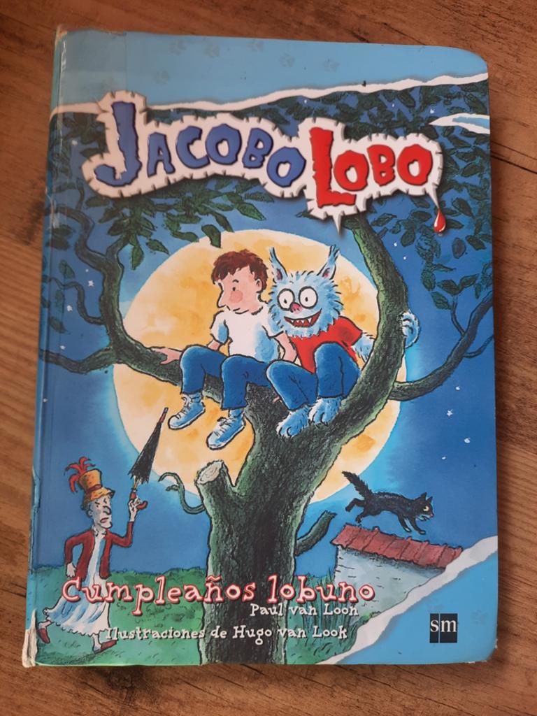Jacobo Lobo - Cumpleaños lobuno (Spaans kinderboek), Ophalen of Verzenden, Gelezen, Paul van Loon, Fictie algemeen