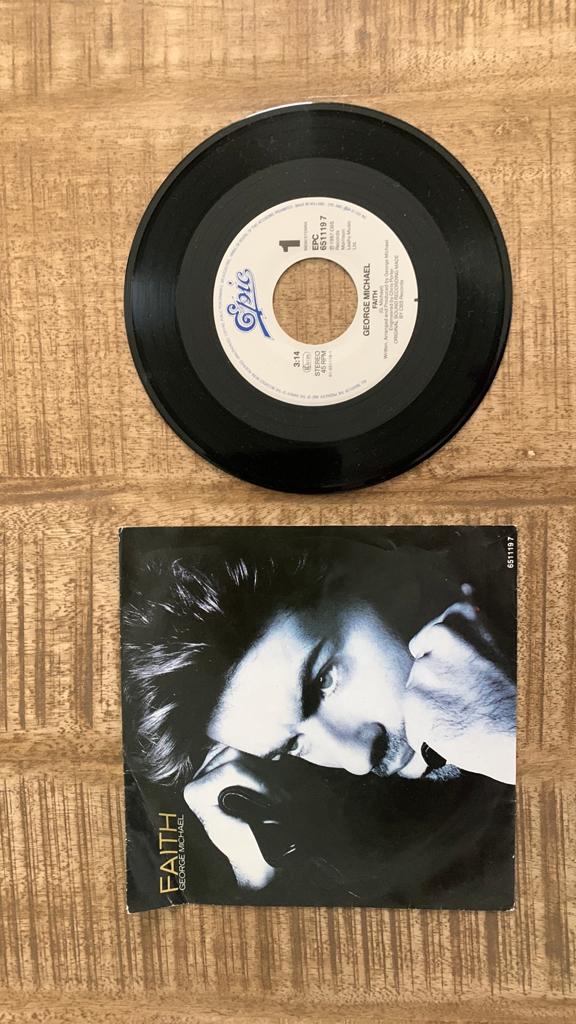 Single George Michael Faith, Gebruikt, 1985 tot 2000, Ophalen of Verzenden, Originele persing