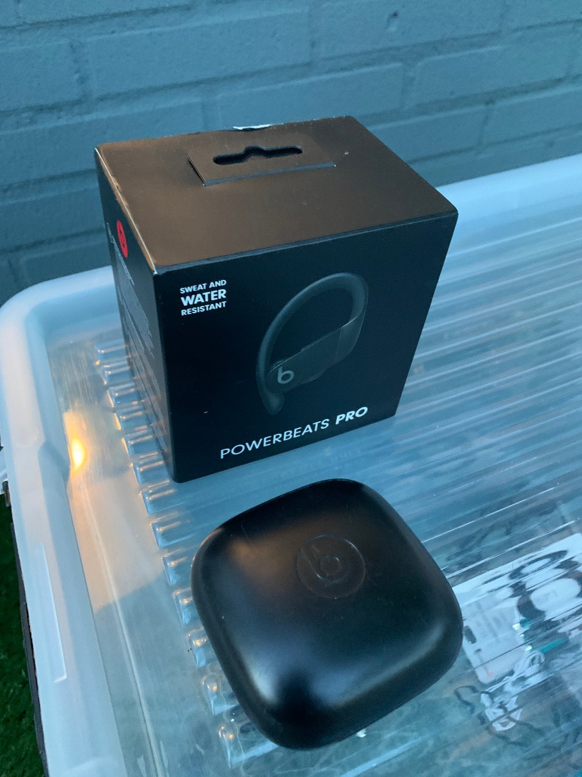 Beats Powerbeats Pro zwart, werkt perfect, Audio, Tv en Foto, Koptelefoons, Ophalen of Verzenden, Zo goed als nieuw, Beats