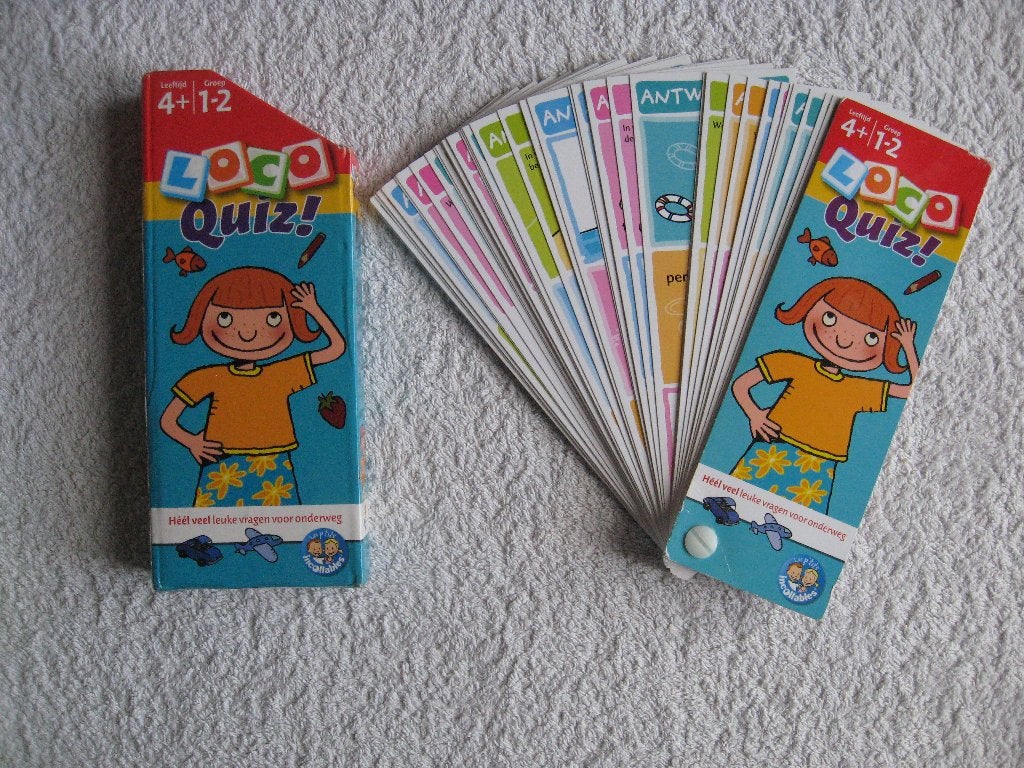 Loco Quiz 2x: elk in bijbehorende cassette (evt andere Loco), Ophalen of Verzenden, Zo goed als nieuw, Ontdekken