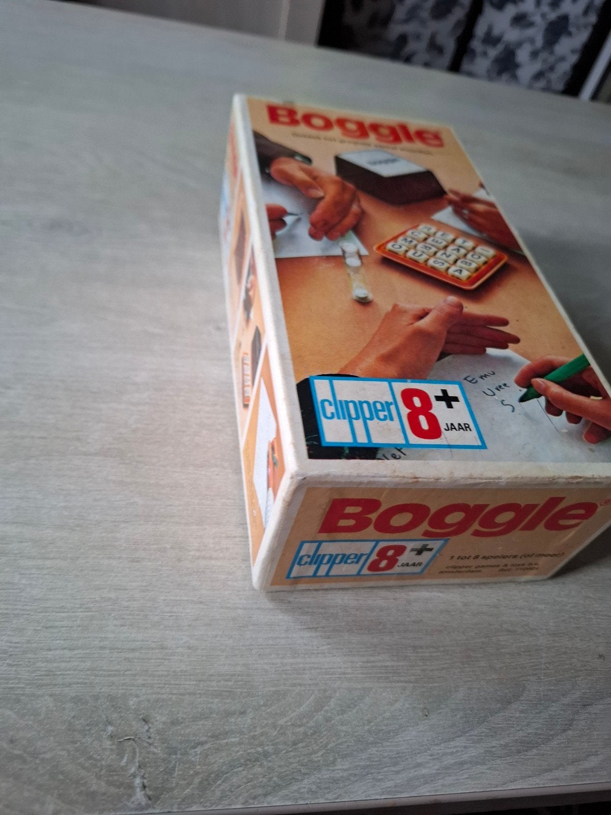 Boggle Clipper Woordspel - Vintage Editie, Hobby en Vrije tijd, Info@clippergames.nl, Gebruikt, Clipper, Amsterdam