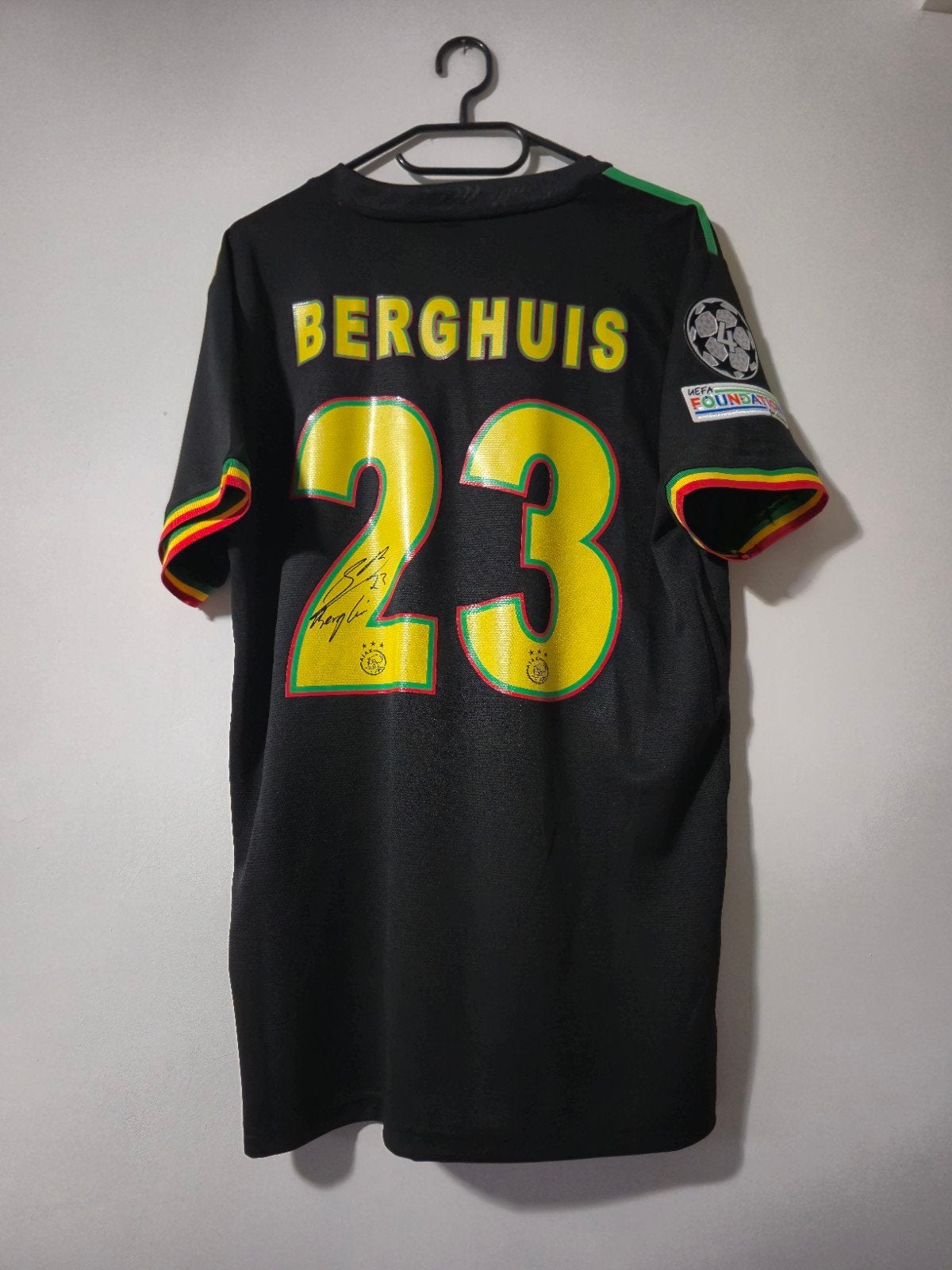 Gesigneerd Berghuis Shirt + videobewijs, Ophalen of Verzenden, Nieuw, Ajax, Shirt