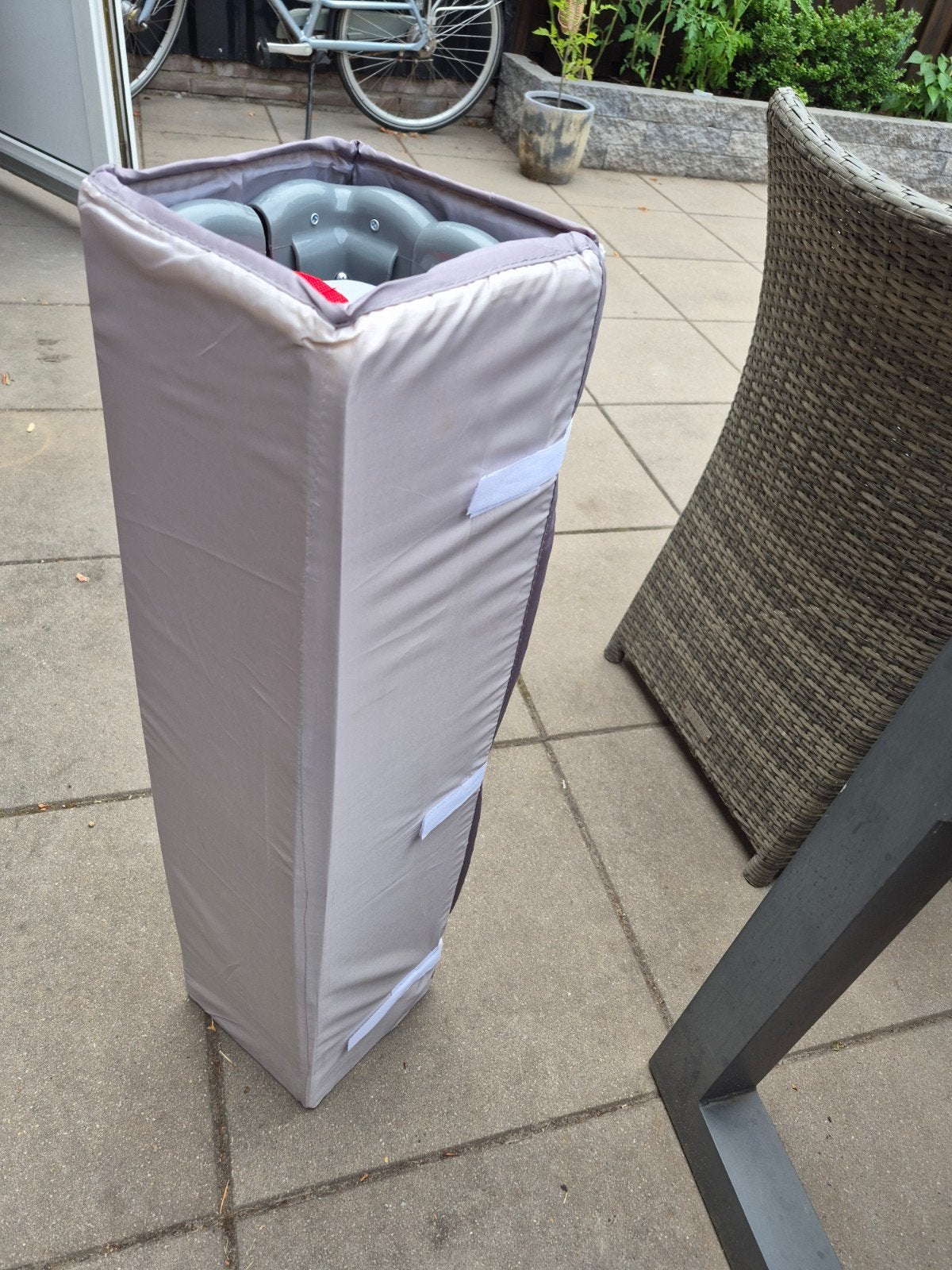 Deluxe Inklapbare Box incl. Bodemverhoger, Kinderen en Baby's, Boxen, Ophalen of Verzenden, Zo goed als nieuw, Vierkant, In hoogte verstelbaar