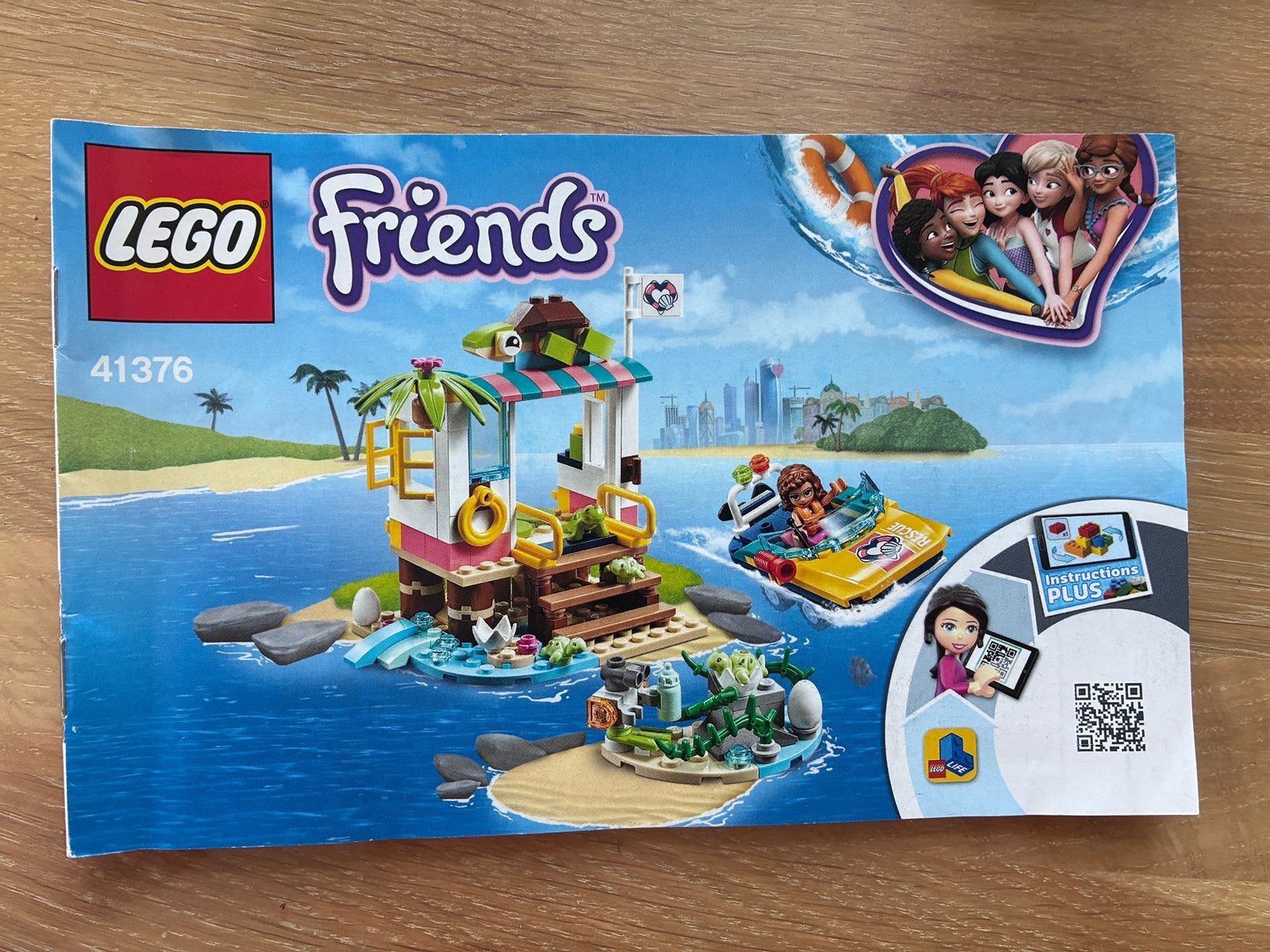 Lego Friends Schildpadden Reddingscentrum #41376 (2019), Ophalen, Compleet, Lego, Friends