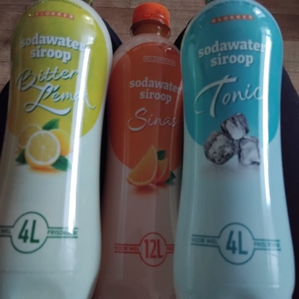 Sodawater siroop, Ophalen