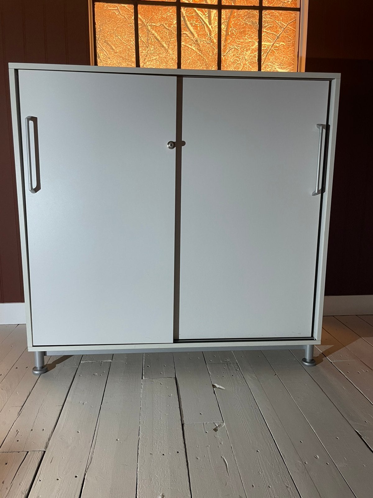 7 X Kantoor kast met schuifdeuren, Ophalen, 25 tot 50 cm