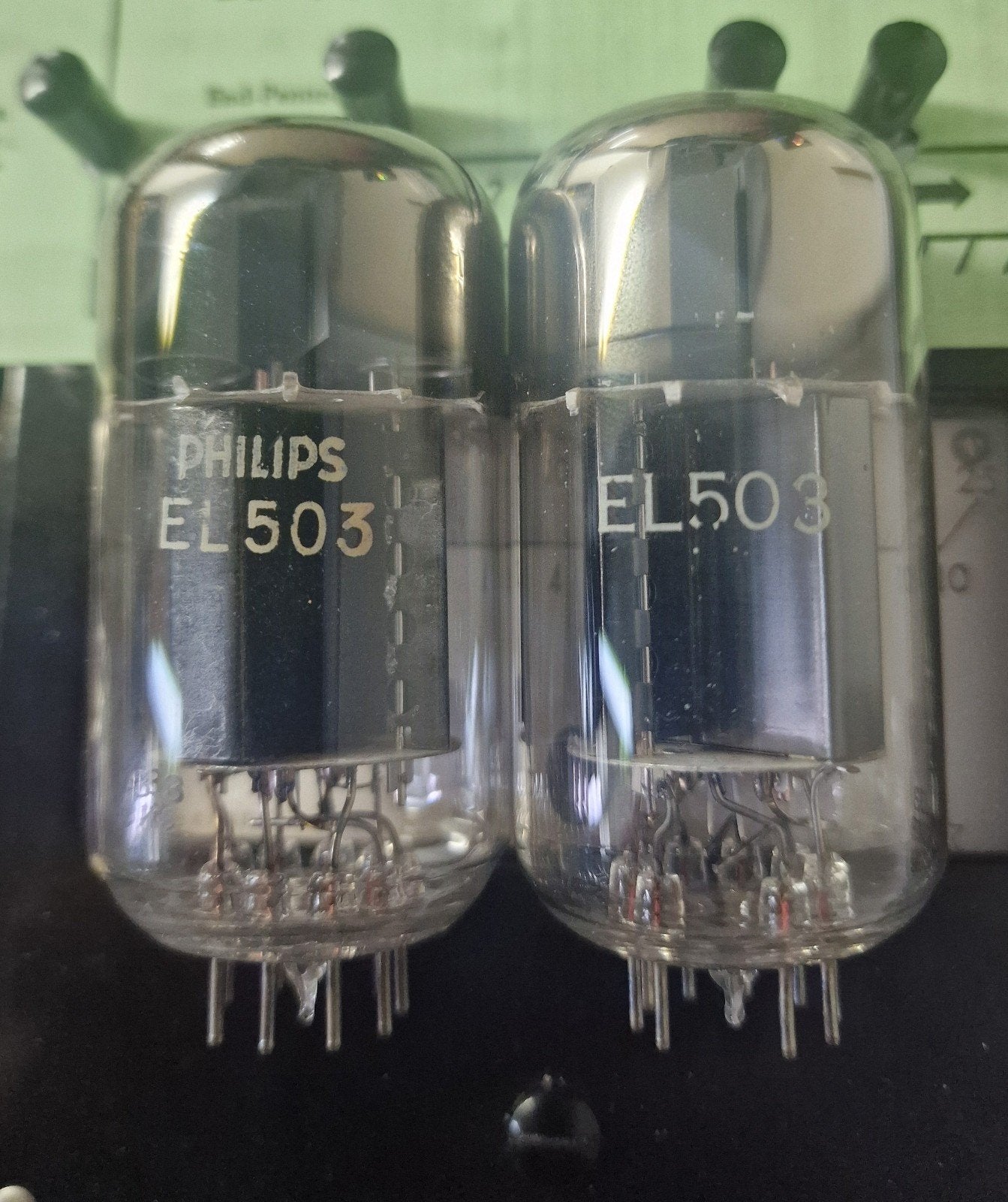 Philips EL503 eindbuizen voor Faylon,Geloso,Klemt Echolette., Ophalen of Verzenden