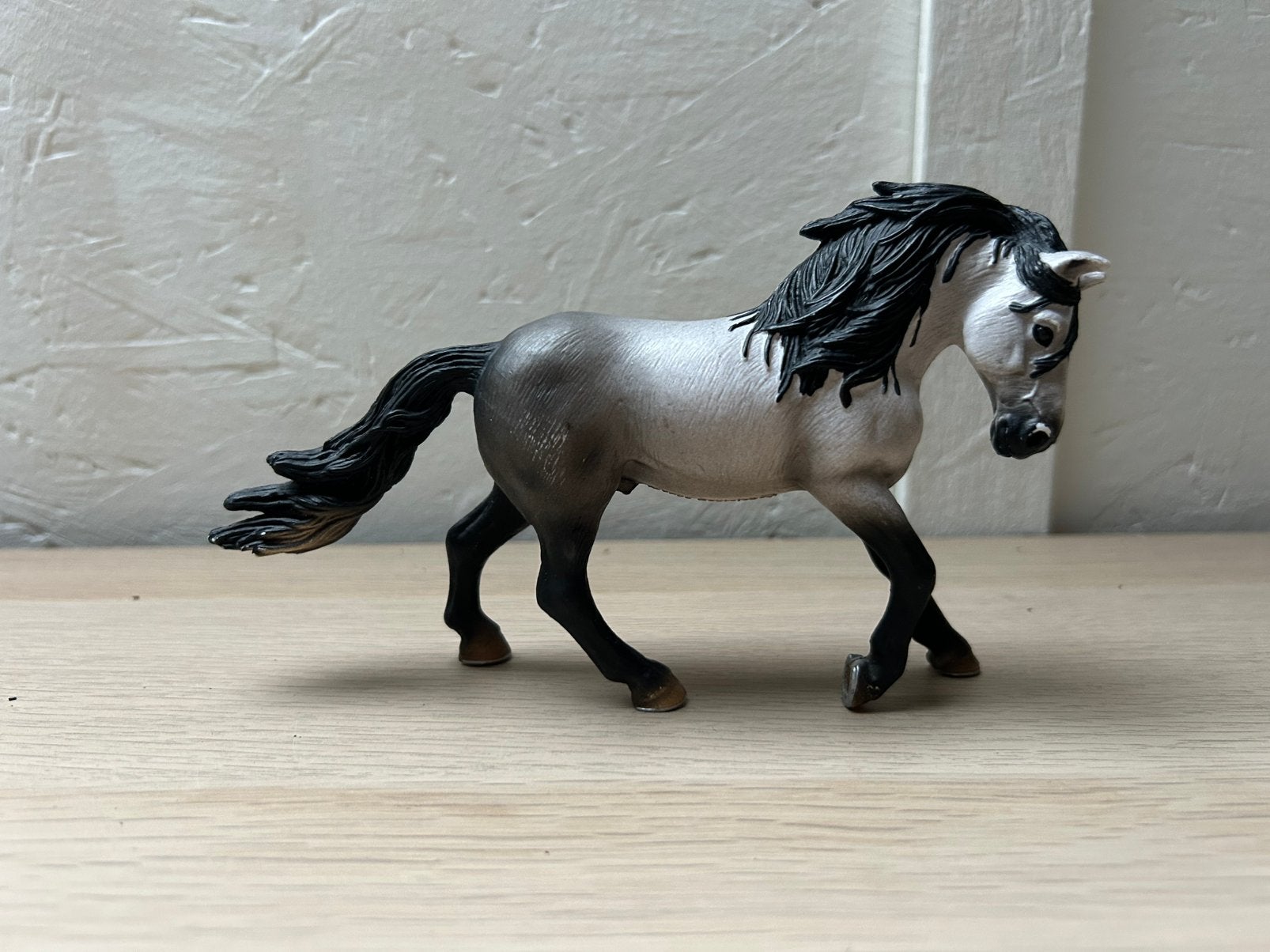 Schleich andalusier hengst, Ophalen of Verzenden, Zo goed als nieuw, Paard, Beeldje of Figuurtje