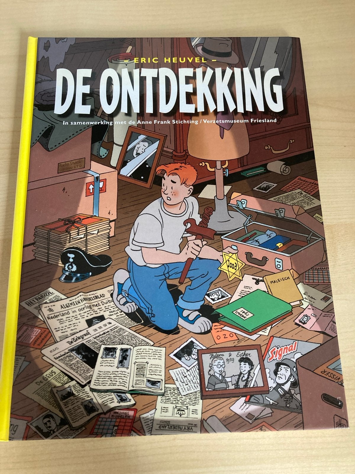 De Ontdekking - Een verhaal uit de Tweede Wereldoorlog, Boeken, Stripboeken, Eén stripboek, Ophalen of Verzenden, Zo goed als nieuw