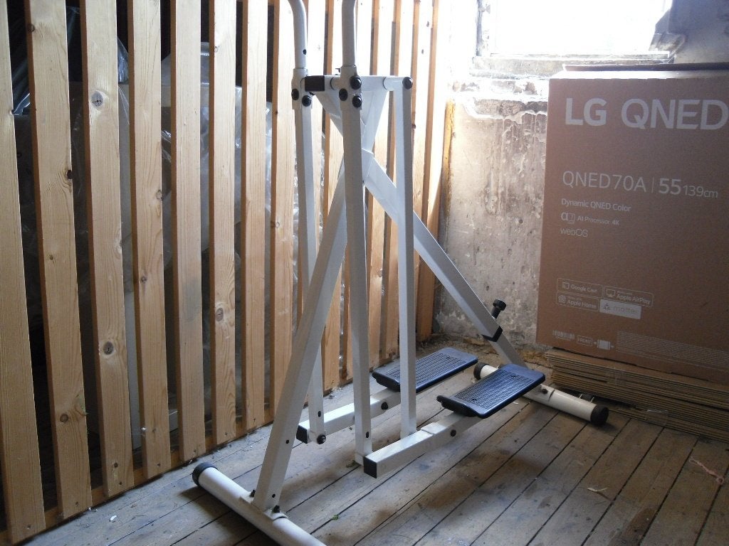 Crosstrainer, Sport en Fitness, Ophalen, Gebruikt, Crosstrainer, Metaal