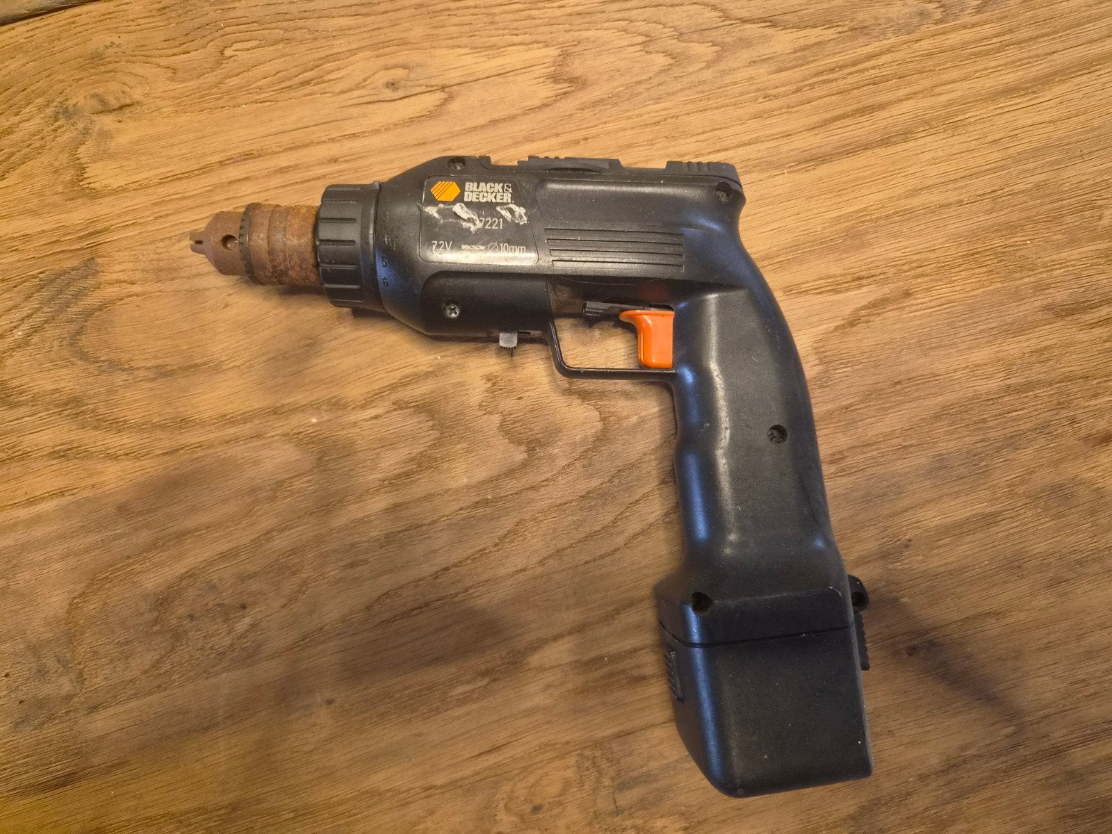 #11#  Black & Decker Accuboormachine 7.2V - Type 221, Ophalen, Gebruikt, Minder dan 400 watt, Boor- en Schroefmachine
