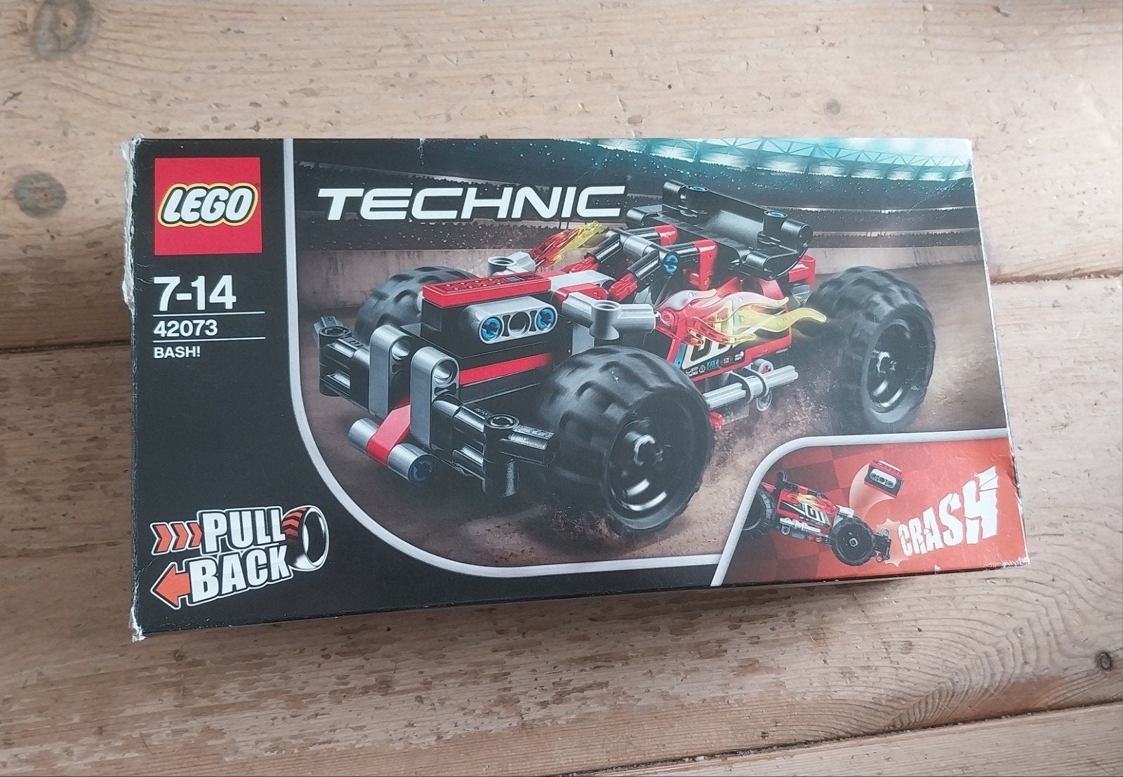 LEGO Technic 42073 Bash! Pull-Back Racer, Ophalen of Verzenden, Nieuw, Overige merken