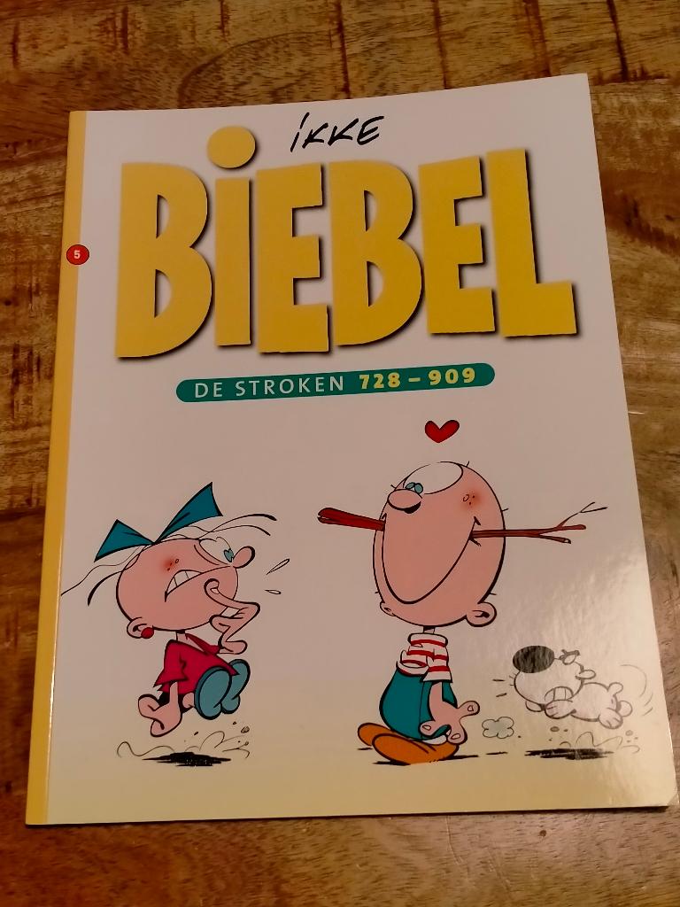 Ikke Biebel deel 5 de stroken 728-909 strip stripboek, Boeken, Eén stripboek, Ophalen of Verzenden, Zo goed als nieuw