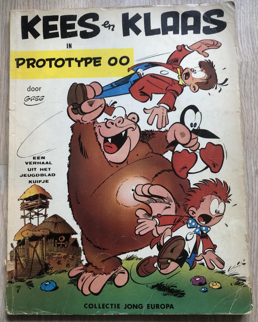 GREG - KEES EN KLAAS IN PROTOTYPE 0-0 - 1967, Eén stripboek, Ophalen of Verzenden, Zo goed als nieuw