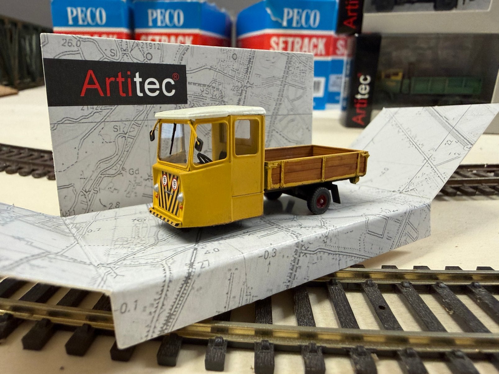 Artitec spijkstaal wagen, Ophalen of Verzenden, Nieuw, Bus of Vrachtwagen, Overige merken