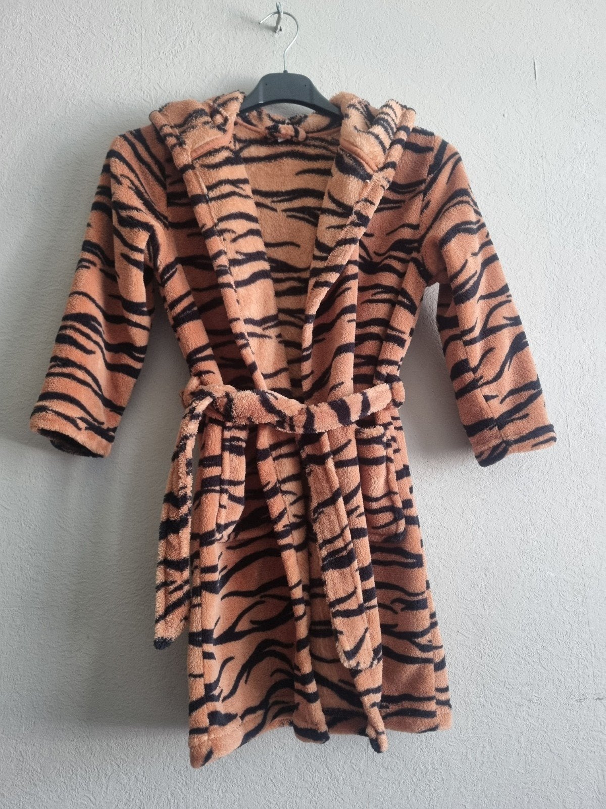 Tijger badjas met capuchon voor kinderen, Ophalen of Verzenden, Gebruikt, Onbekend, Jongen of Meisje
