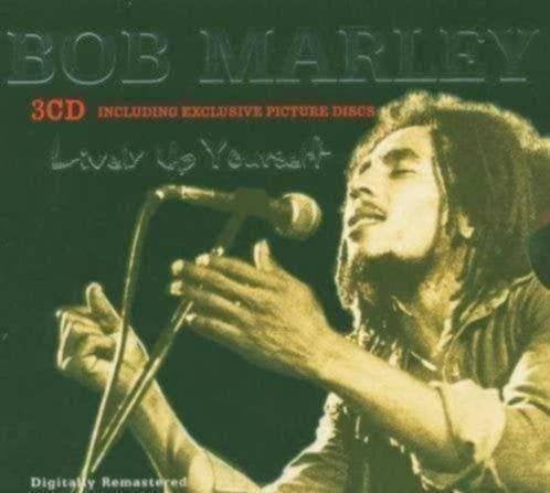 3CD BOX Bob Marley – Lively Up Yourself (ZGAN) Picture discs, Ophalen of Verzenden, Zo goed als nieuw