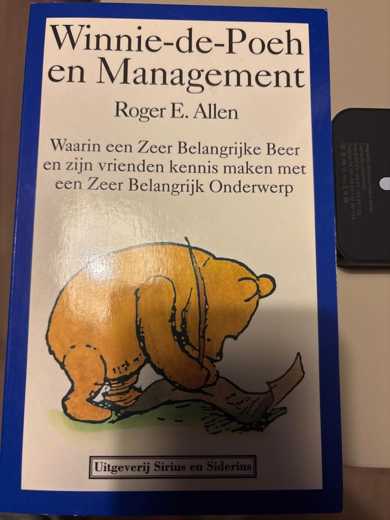 Winnie-de-Poeh en Management - Roger E. Allen, Ophalen of Verzenden, Gelezen, Management
