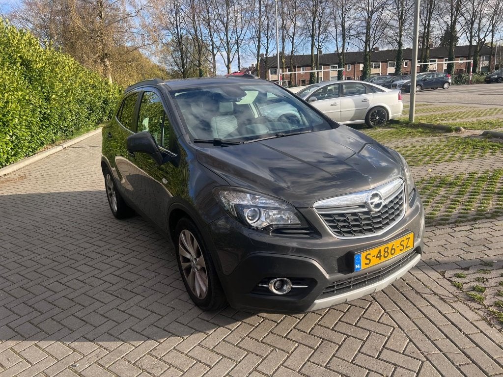 Opel Mokka 1.4 Turbo 16V 103KW Aut6 2015 Grijs, Auto's, Opel, Stof, 4 cilinders, 14 km/l, 1200 kg