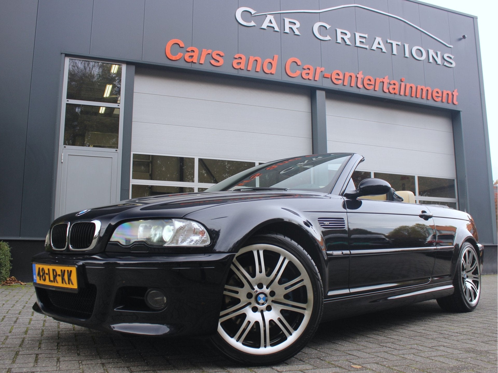 BMW 3 Serie Cabrio M3 NL-Auto Individual (bj 2003), Auto's, Automaat, Achterwielaandrijving, Gebruikt, Beige