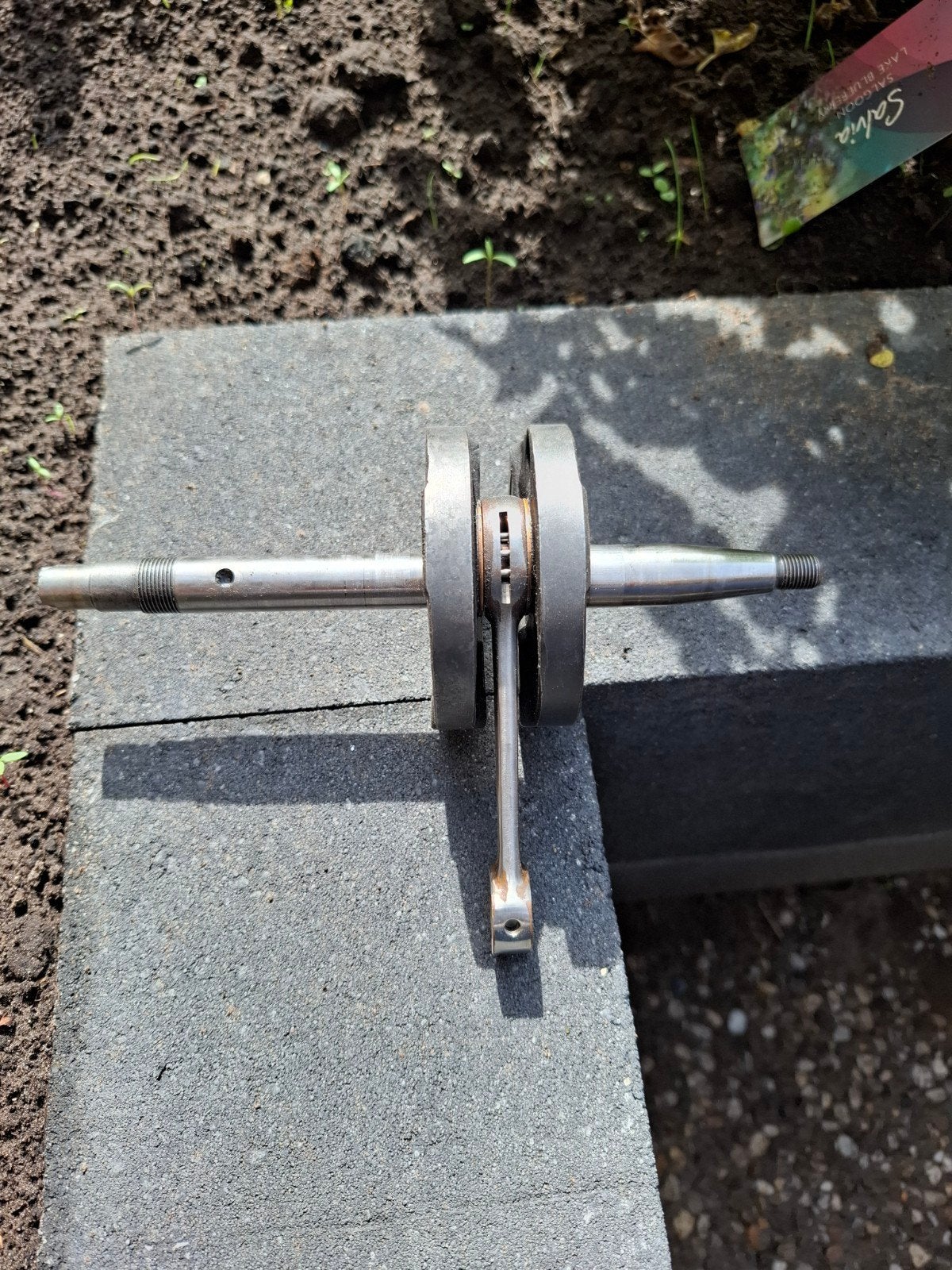 Krukas met drijfstang zundapp 5 bak, Ophalen of Verzenden, Gebruikt, Overige typen