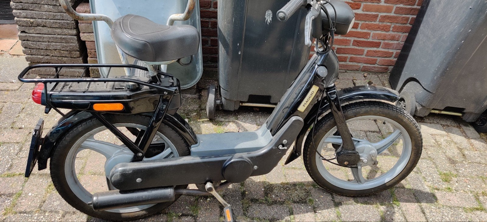 Vespa ciao, Ophalen, Benzine, Vespa