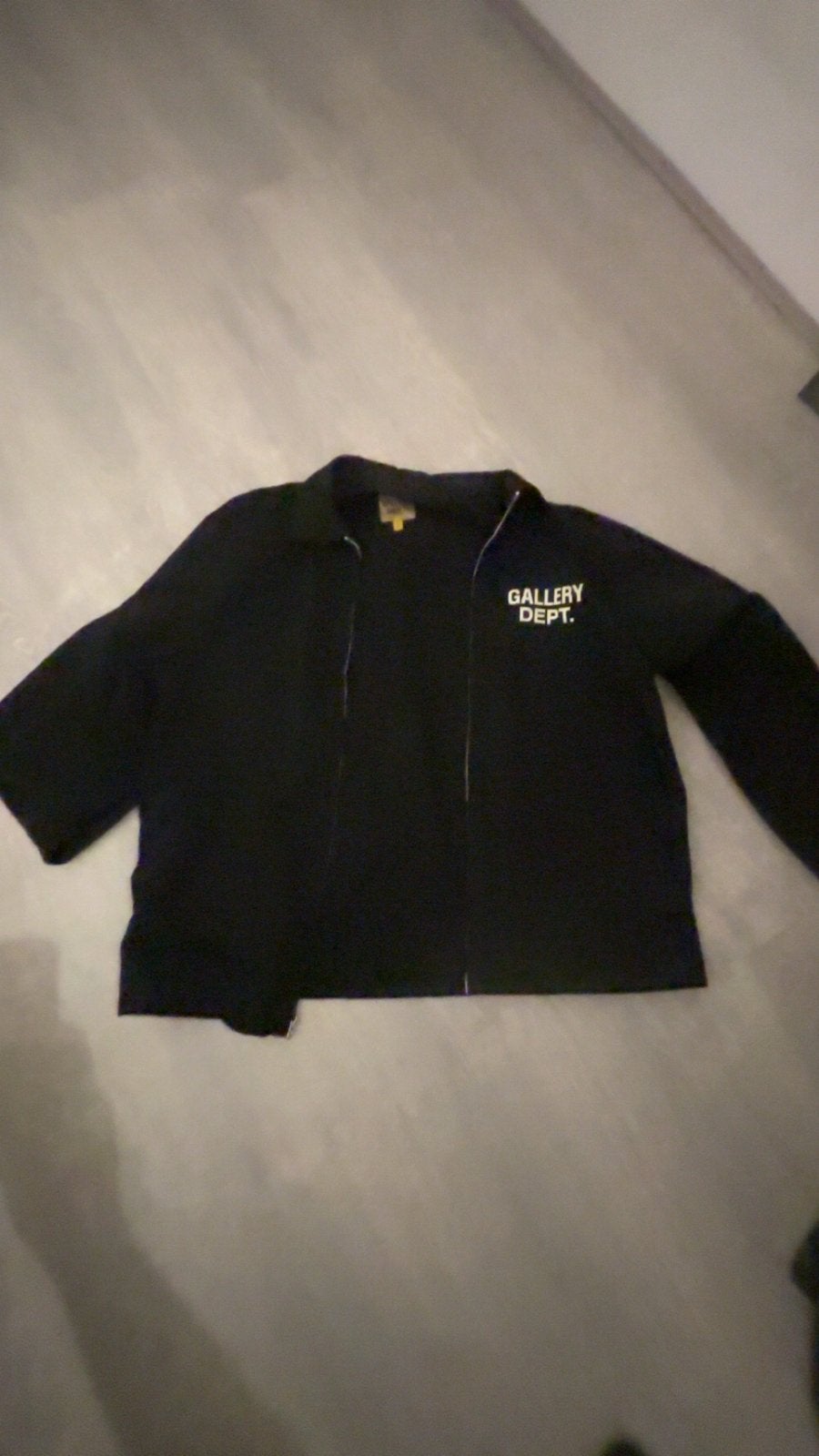 Gallery Dept. Coach Jacket Zwart Maat L, Ophalen of Verzenden, Zo goed als nieuw, Maat 52/54 (L), Zwart