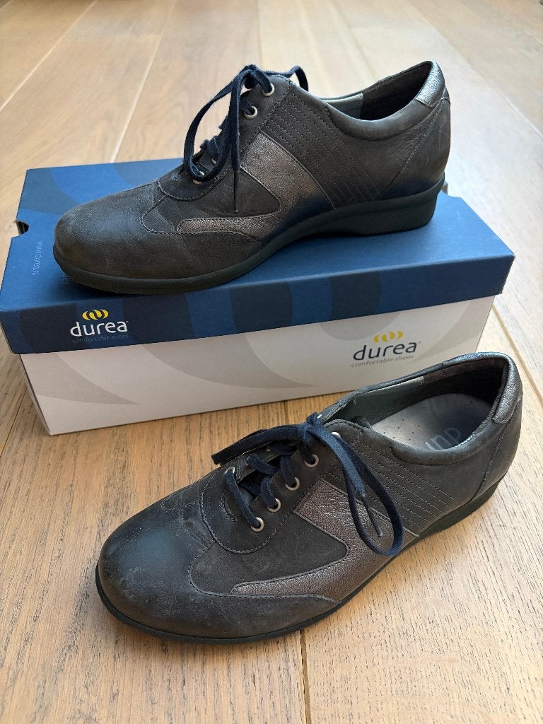 Durea veterschoenen maat 37, Durea, Ophalen of Verzenden, Sneakers of Gympen, Grijs