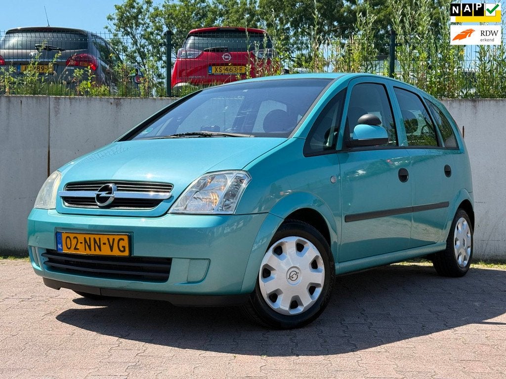 Opel Meriva 1.8-16V Enjoy/AUTOMAAT/CLIMA/APK 05-2027/97301 K, Auto's, Opel, Zwart, 4 cilinders, Origineel Nederlands, Meriva