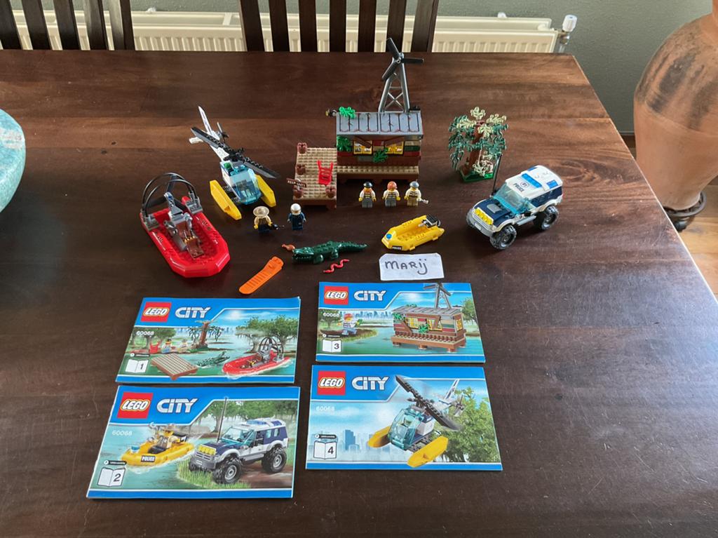 Lego City politie 60068 Crook’s Hideout /Boeven schuilplaats, City, Lego, Ophalen of Verzenden, Complete set