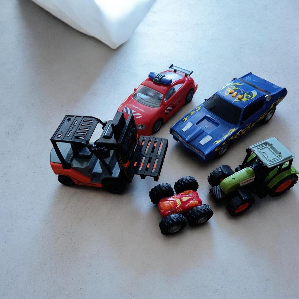 Speelgoedvoertuigen set van 5, Ophalen, Gebruikt