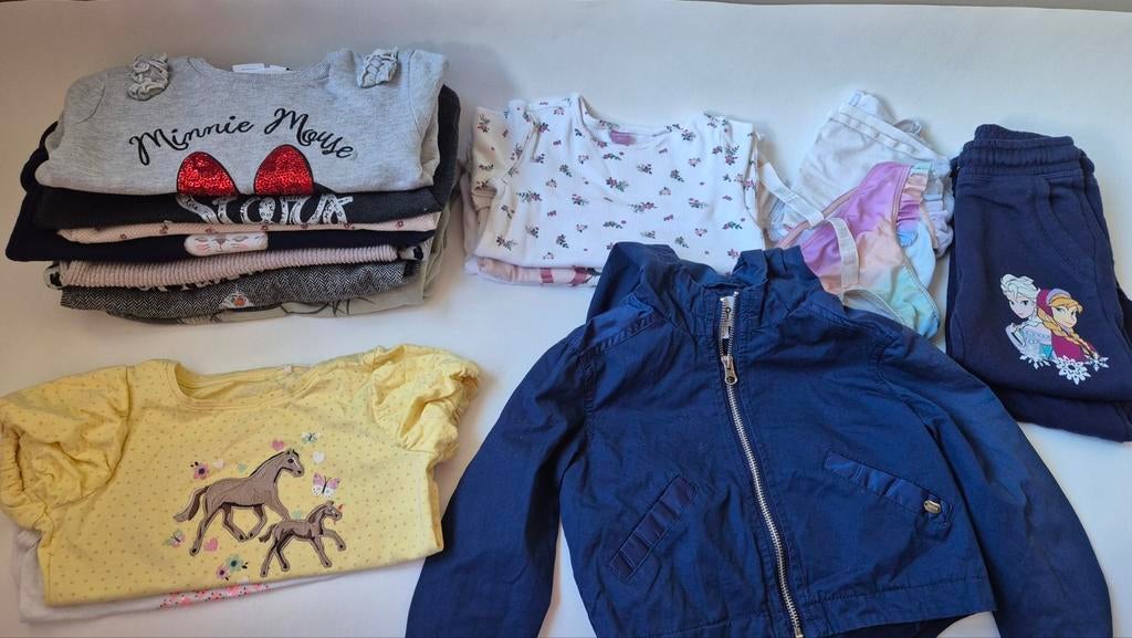 Pakket meisjeskleding, Ophalen of Verzenden, Gebruikt, Maat 116