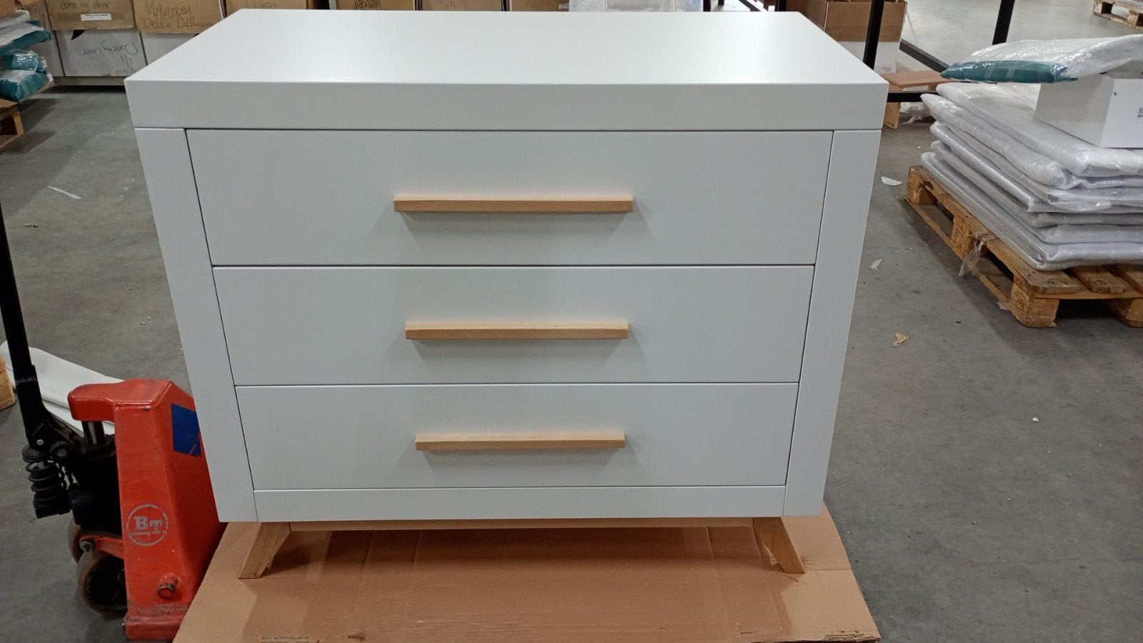 Bopita Fenna commode wit, Ophalen, 50 tot 70 cm, 100 cm of meer, Zo goed als nieuw