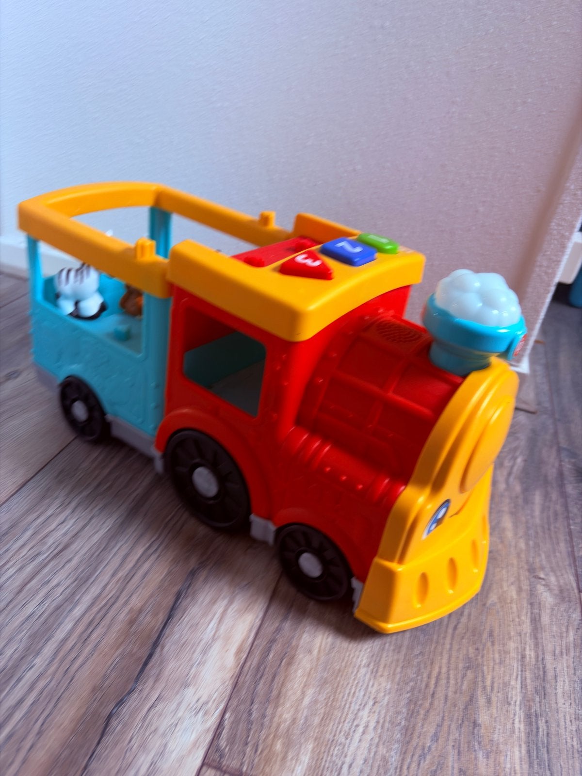 Fisher-Price Dierentrein met licht en geluid, Ophalen, Gebruikt, Overige typen, Met licht