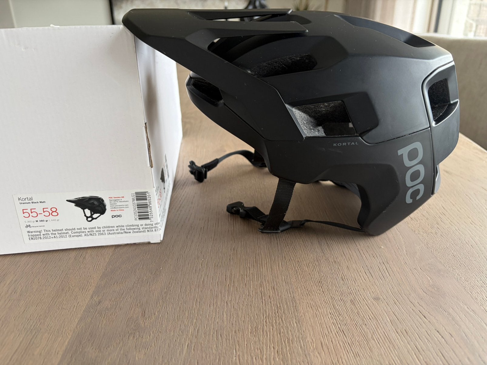 MTB-helm POC Kortal, Fietsen en Brommers, Fietsaccessoires | Fietshelmen, Ophalen, Zo goed als nieuw, Heer of Dame