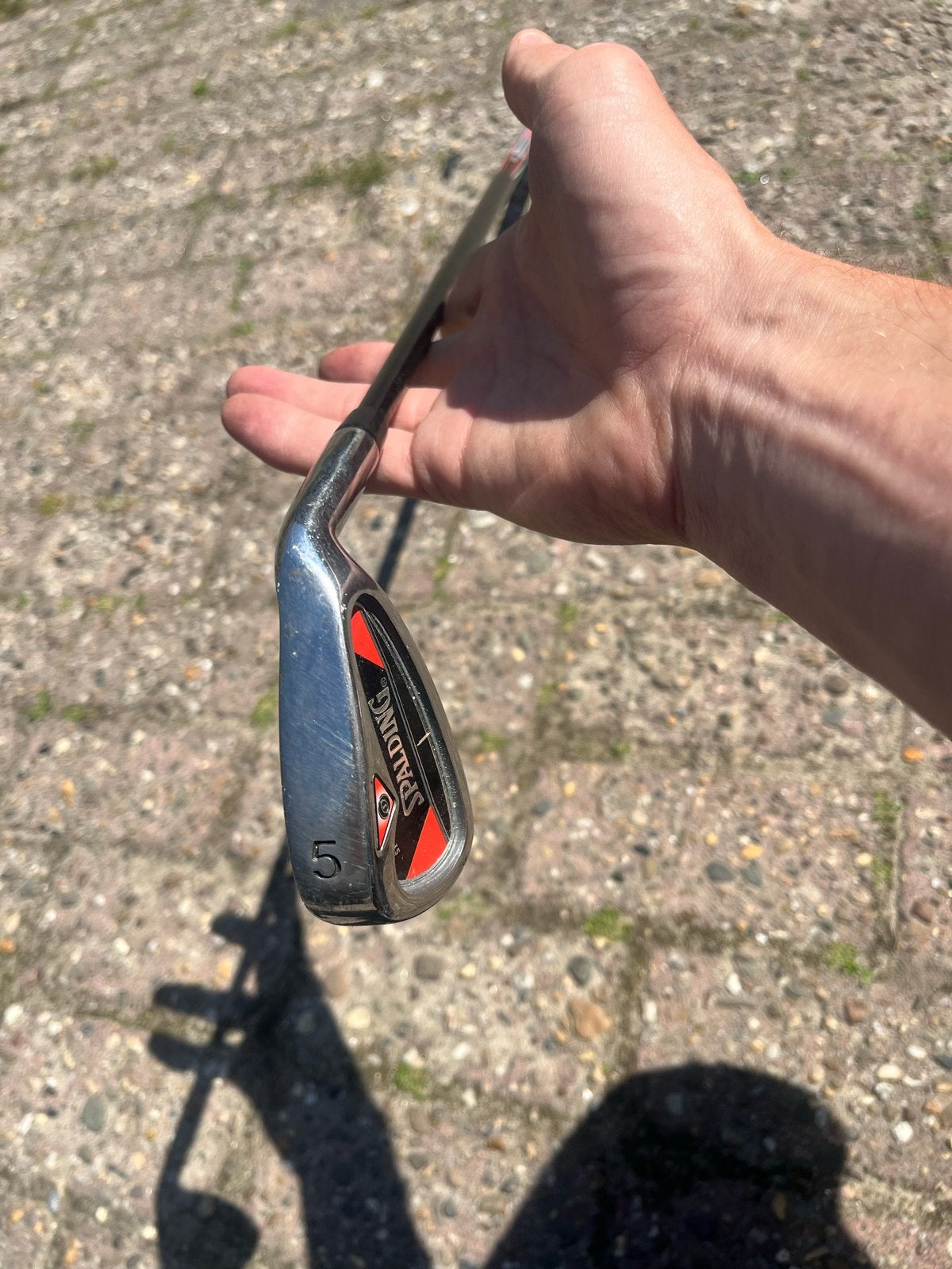 Spalding ijzer 5 golfclub - Flex R, Ophalen, Gebruikt, Club, Overige merken